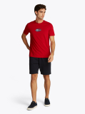 Red Flag Logo Print T-Shirt  Men