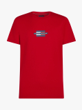 Red Flag Logo Print T-Shirt  Men