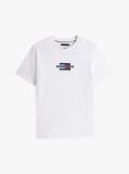 White Flag Logo Print T-Shirt  Men