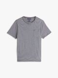 Multi Flag Embroidery Stripe T-Shirt  Men