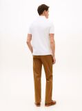Άσπρο Smart Casual Μπλούζα Πόλο Σε Κανονική Γραμμή  Άνδρες