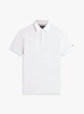 Άσπρο Smart Casual Μπλούζα Πόλο Σε Κανονική Γραμμή  Άνδρες