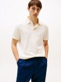 White Smart Casual Regular Fit Polo Shirt  Men