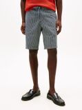Blue Harlem Relaxed Stripe Bermuda Shorts  Men