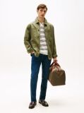 Blue Denton Straight Fit Jeans  Men