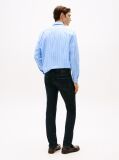 Blue Denton Straight Fit Jeans  Men