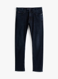 Blue Denton Straight Fit Jeans  Men