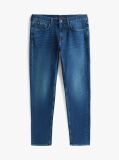 Blue Harlem Relaxed Tapered Leg Jeans  Men