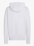 White Logo Graphic Hoodie  Men