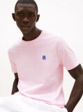 Pink Contrast TH Monogram Embroidery T-Shirt  Men