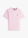 Pink Contrast TH Monogram Embroidery T-Shirt  Men