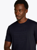 Blue Hilfiger Flag T-Shirt  Men