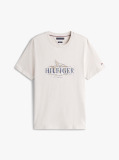 Μπεζ T-Shirt Με Τροπικό Σχέδιο  Άνδρες