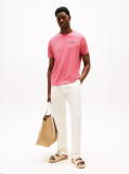 Pink Logo Crew Neck T-Shirt  Men