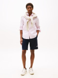 Pink Flex Poplin Mini Print Shirt  Men