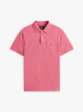Pink Two-Tone Mercerised Polo Shirt  Men