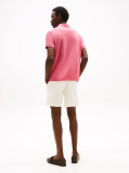 Pink Two-Tone Mercerised Polo Shirt  Men