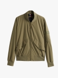 Πράσινο ΑναδιπλούΜενο Αδιάβροχο Bomber Jacket Σε Κανονική Γραμμή  Άνδρες