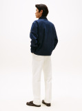 Blue Water Repellent Corduroy Collar Jacket  Men