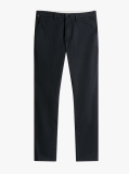 Blue Bleecker Micro Print Slim Fit Chinos  Men