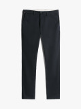 Blue Bleecker Micro Print Slim Fit Chinos  Men