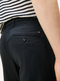 Blue Bleecker Micro Print Slim Fit Chinos  Men