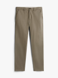 Grey Bleecker Micro Print Slim Fit Chinos  Men