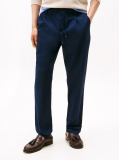 Blue Performance Harlem Tapered Twill Trousers  Men