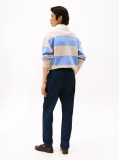 Blue Performance Harlem Tapered Twill Trousers  Men
