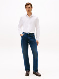 Άσπρο Smart Casual TH Flex Πουκάμισο Σε Slim Γραμμή  Άνδρες