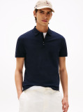 Blue Smart Casual Performance Polo Shirt  Men
