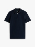 Blue Smart Casual Performance Polo Shirt  Men