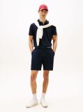 Blue Smart Casual Performance Polo Shirt  Men