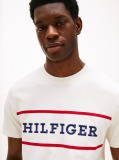 Μπεζ Americana T-Shirt Με Colourblock Σχέδιο  Άνδρες