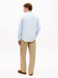 Blue TH Flex Regular Fit Poplin Shirt  Men