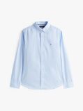 Blue TH Flex Regular Fit Poplin Shirt  Men
