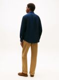 Blue TH Flex Regular Fit Poplin Shirt  Men