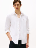White TH Flex Regular Fit Poplin Shirt  Men