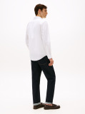 White TH Flex Regular Fit Poplin Shirt  Men