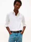 White TH Flex Regular Fit Poplin Shirt  Men