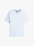 Blue Flag Embroidery T-Shirt  Men