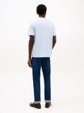 Blue Flag Embroidery T-Shirt  Men