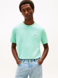 Blue Flag Embroidery T-Shirt  Men