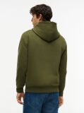 Green Flag Embroidery Fleece Hoody  Men