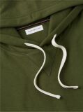 Green Flag Embroidery Fleece Hoody  Men