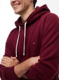Red Flag Embroidery Fleece Hoody  Men