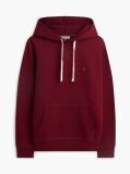 Red Flag Embroidery Fleece Hoody  Men
