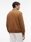 Brown Essential Fleece Sweatshirt  Men