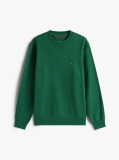 Green Essential Fleece Sweatshirt  Men