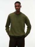 Green Essential Fleece Sweatshirt  Men